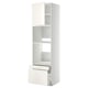 METOD / MAXIMERA Hi cab f ov/combi ov w dr/2 drwrs, white/Veddinge white, 60x60x220 cm