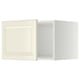 METOD Top cabinet for fridge/freezer, white/Bodbyn off-white, 60x60x40 cm