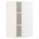 METOD Wall cabinet with shelves, white/Bodbyn off-white, 30x37x60 cm