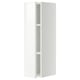 METOD Wall cabinet with shelves, white/Ringhult white, 20x37x80 cm
