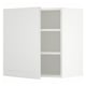 METOD Wall cabinet with shelves, white/Stensund white, 60x37x60 cm