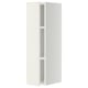 METOD Wall cabinet with shelves, white/Veddinge white, 20x37x80 cm