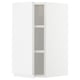 METOD Wall cabinet with shelves, white/Voxtorp high-gloss/white, 30x37x60 cm