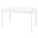 NÄSINGE Table, white, 130x80 cm