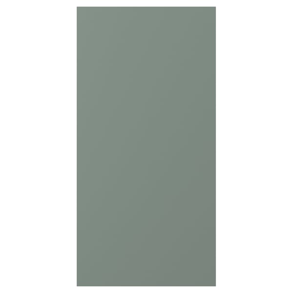 NICKEBO Door, matt grey-green, 30x60 cm