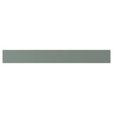 Nickenbo: green-grey, rectangular, smooth, modern cabinet front.