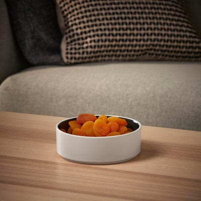 OMBONAD Bowl, dark grey, 15 cm