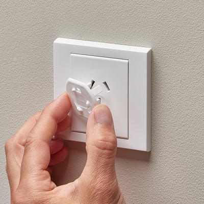 PATRULL Safety plug, white