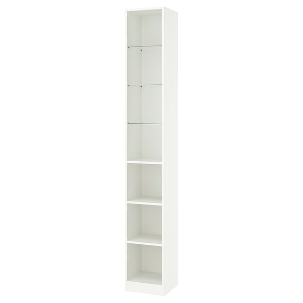 PAX Add-on mid-unit, white, 35x35x236 cm