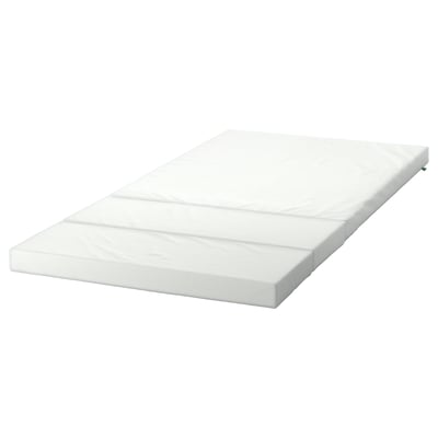 PLUTTEN Foam mattress for extendable bed, 91x190 cm