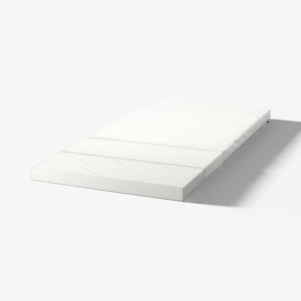 PLUTTEN Foam mattress for extendable bed, 91x190 cm