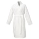 ROCKÅN Bath robe, white, L/XL