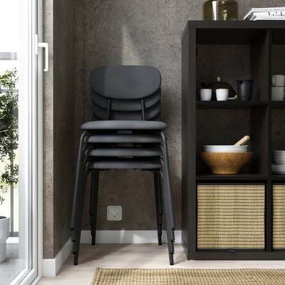 SANDSBERG Chair, anthracite/Remmarn anthracite