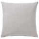 SANDTRAV Cushion, grey/white, 45x45 cm