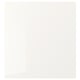 SELSVIKEN Door, high-gloss white, 60x64 cm