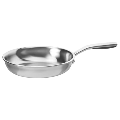 SENSUELL Frying pan, stainless steel/grey, 24 cm