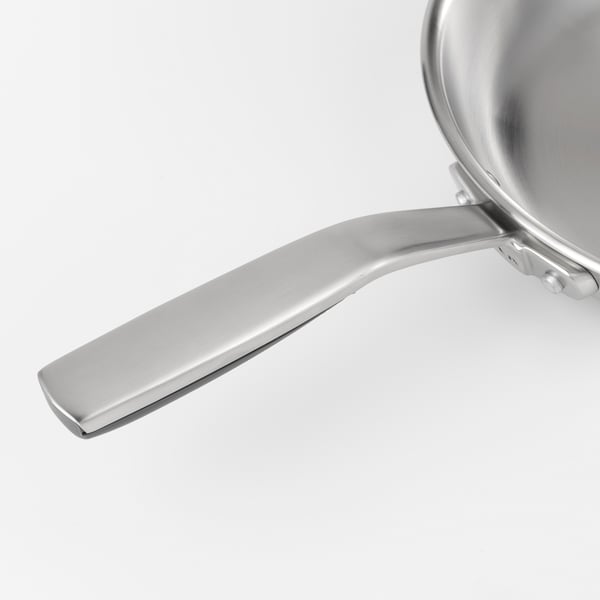 SENSUELL Frying pan, stainless steel/grey, 28 cm