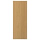 A rectangular wooden panel door in natural oak veneer with a smooth finish.