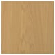 A SINARP wooden cabinet door in natural oak veneer. The door is square-shaped with a smooth surface and finished edges.