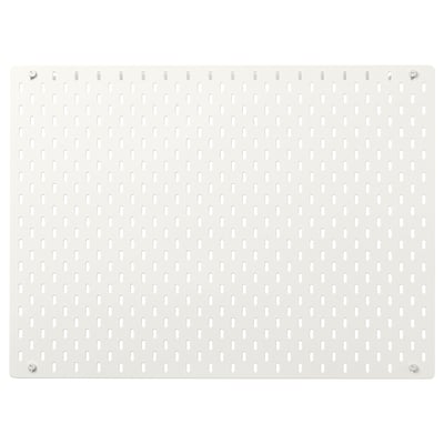 SKÅDIS Pegboard, white, 76x56 cm