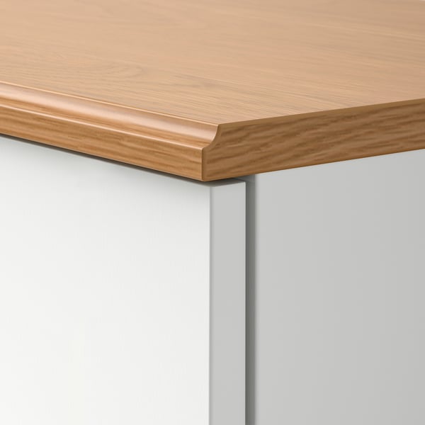 SKRUVBY Sideboard, white, 120x38x90 cm