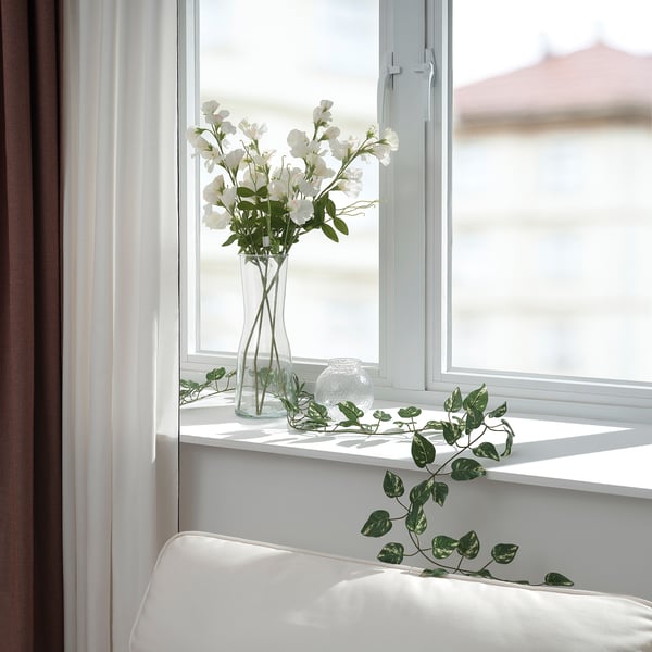 SMYCKA Artificial garland, in/outdoor, 1.5 m