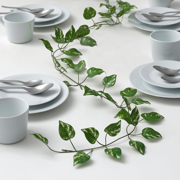 SMYCKA Artificial garland, in/outdoor, 1.5 m