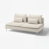 SÖDERHAMN Cover for 3-seat section, Gunnared beige