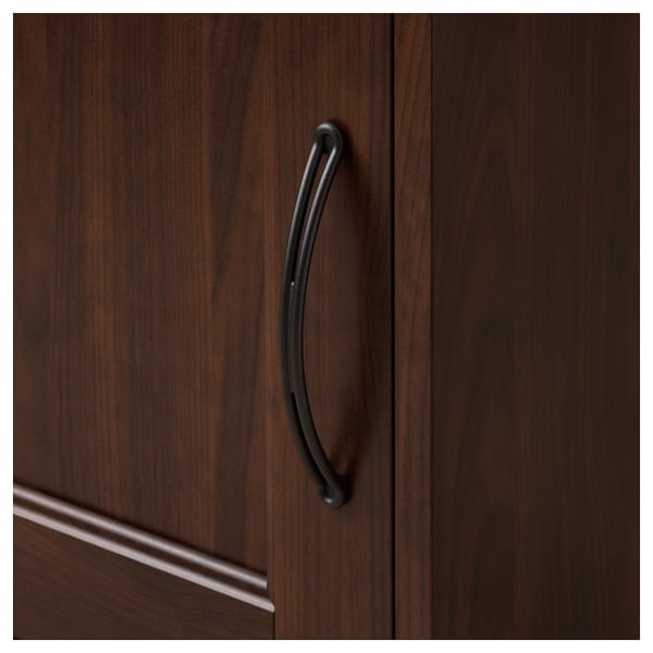 SONGESAND Bedside table, brown, 42x40 cm