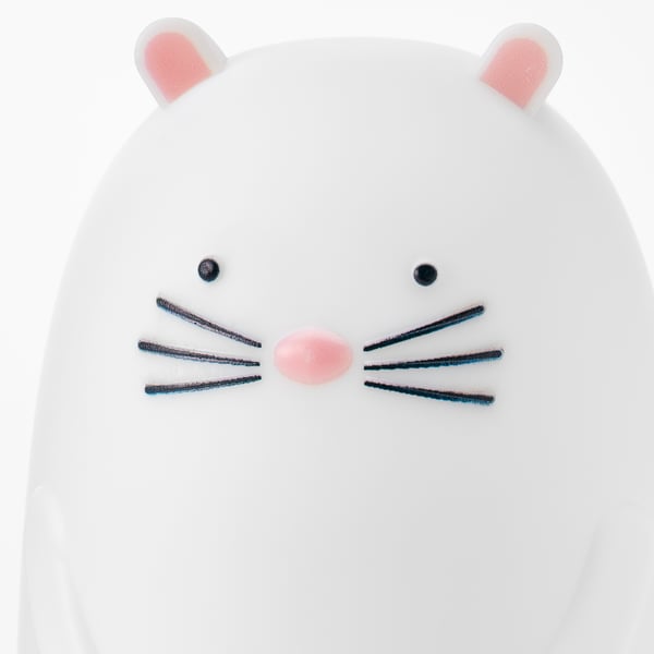 SPIKEN LED night light, otter-shaped battery-operated/multicolour, 15 cm