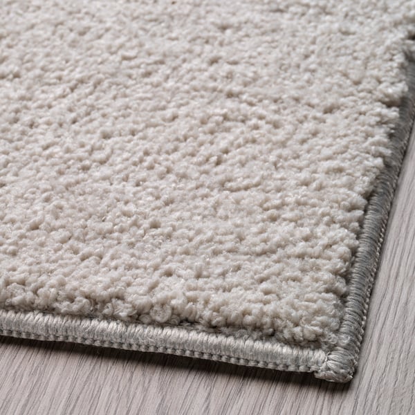STÄPPSPARV Rug, beige, 100x160 cm