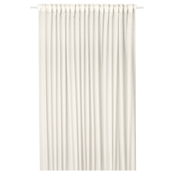 STENFRÖ Sheer curtain, 1 piece, beige/with heading tape, 300x250 cm