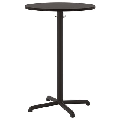 STENSELE Bar table, anthracite/anthracite, 70 cm