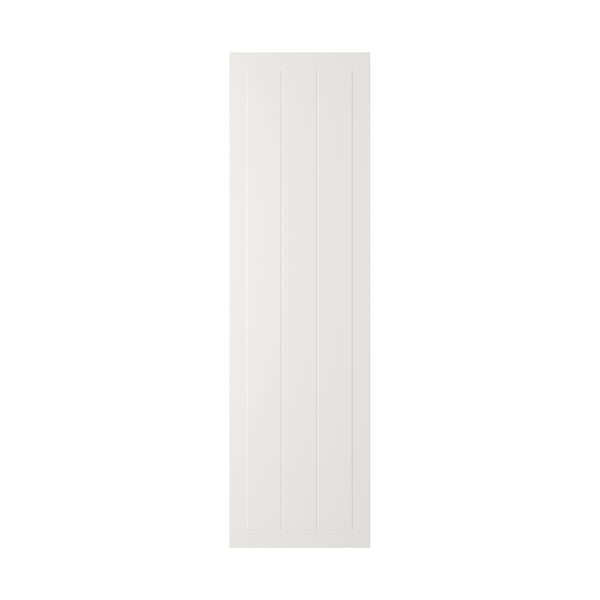 STENSUND Door, white, 40x140 cm