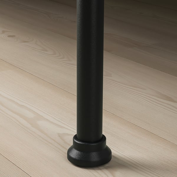 STJÄRNÖ Bed frame, anthracite, Full/Double