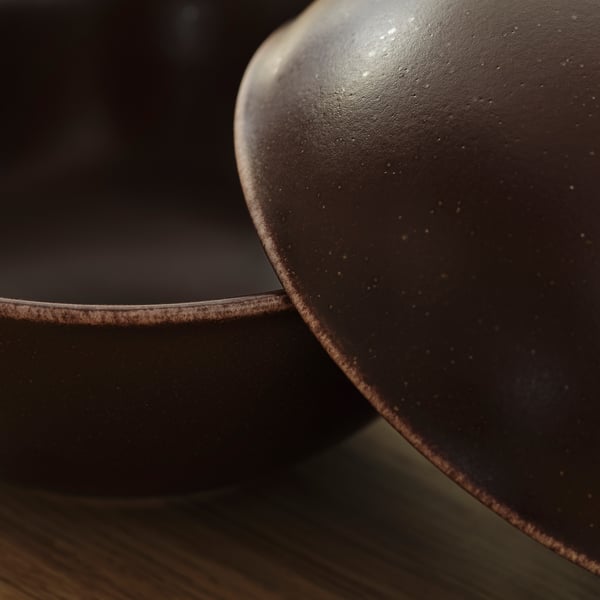 STOCKHOLM 2025 Bowl, brown, 15 cm