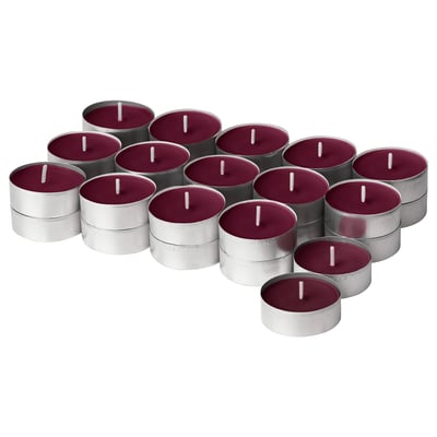 STÖRTSKÖN Scented tealight, Berries/red, 3.5 hr