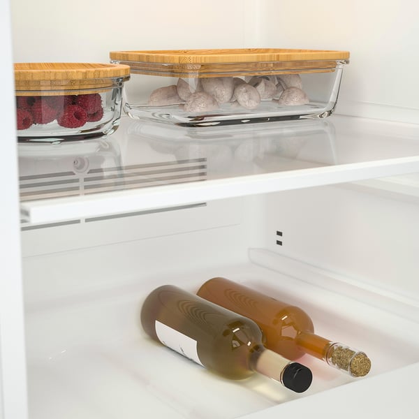 SUPERKALL Fridge/freezer, No Frost/white integrated, 180/68 l