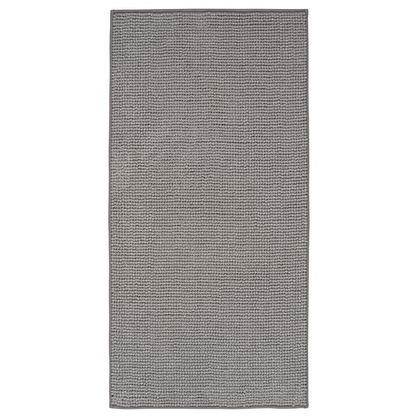 TOFTBO Bath mat, grey-white mélange, 60x120 cm