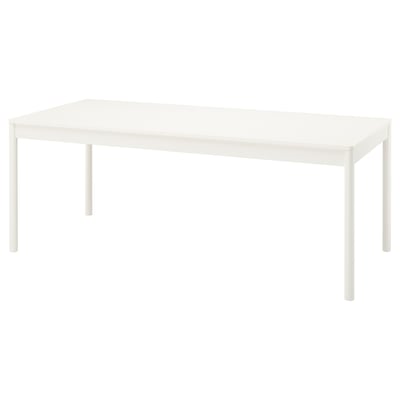 TONSTAD Table, off-white, 200x85 cm