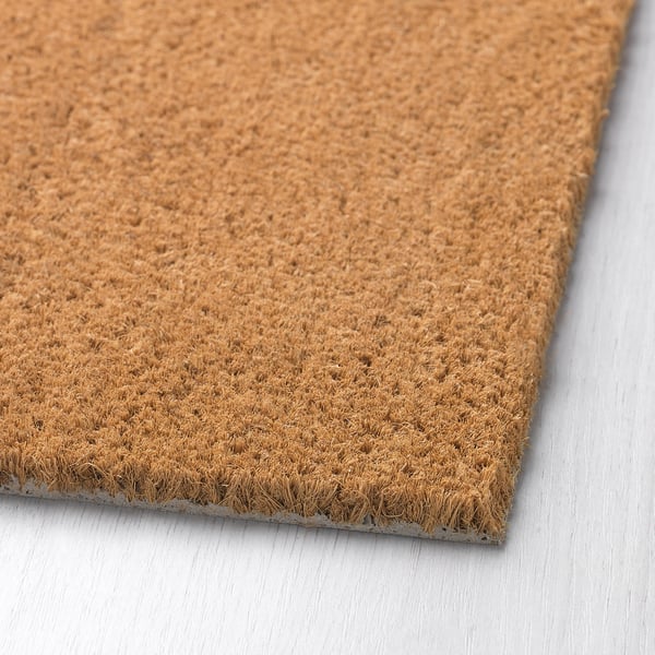 TRAMPA Door mat, natural, 60x90 cm
