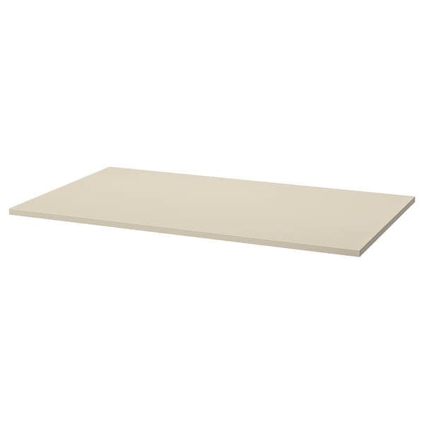 TROTTEN Table top, beige, 120x70 cm