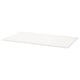 TROTTEN Table top, white, 120x70 cm