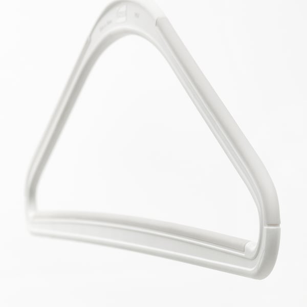 TRYSSE Hanger, white/grey