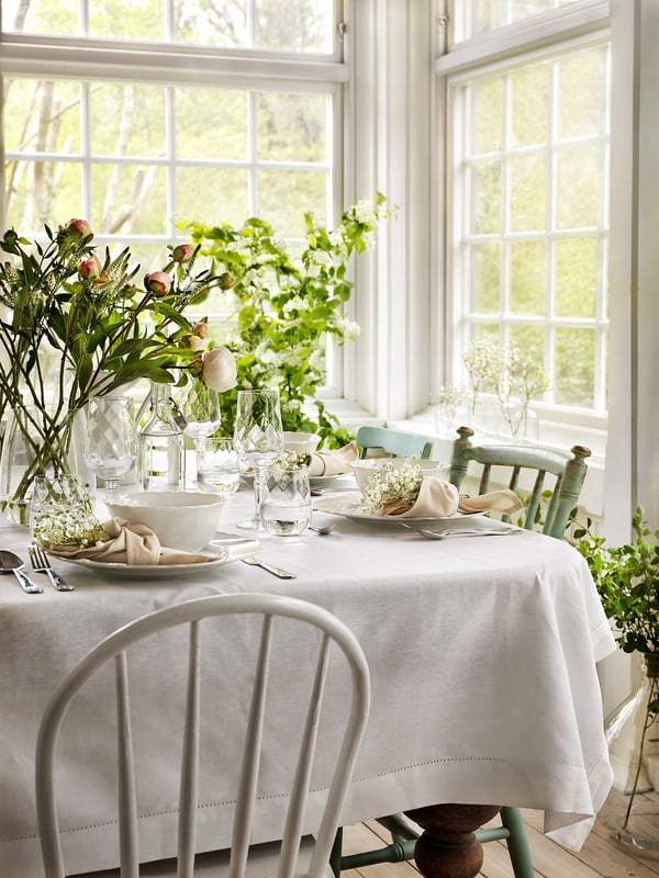 UPPLAGA 18-piece service, white