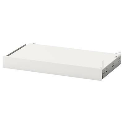 UTRUSTA Pull-out shelf, white, 60x37 cm