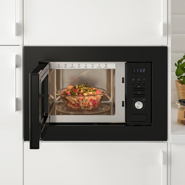 VÄRMD Microwave oven, IKEA 300 black