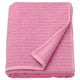 VÅGSJÖN Bath sheet, pink, 100x150 cm
