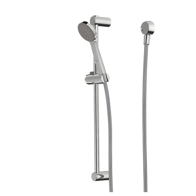 VALLAMOSSE Riser rail w handshower/wall outlet, chrome-plated
