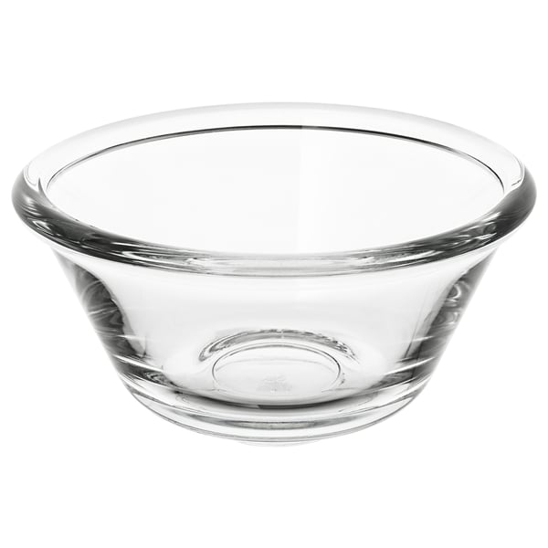 VARDAGEN Bowl, clear glass, 12 cm